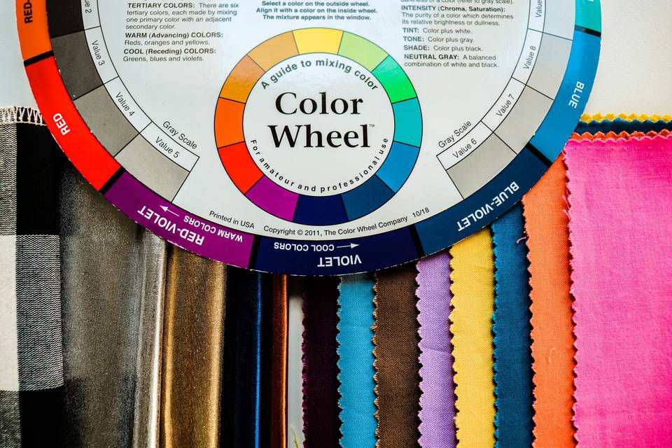 Drappi e color wheel