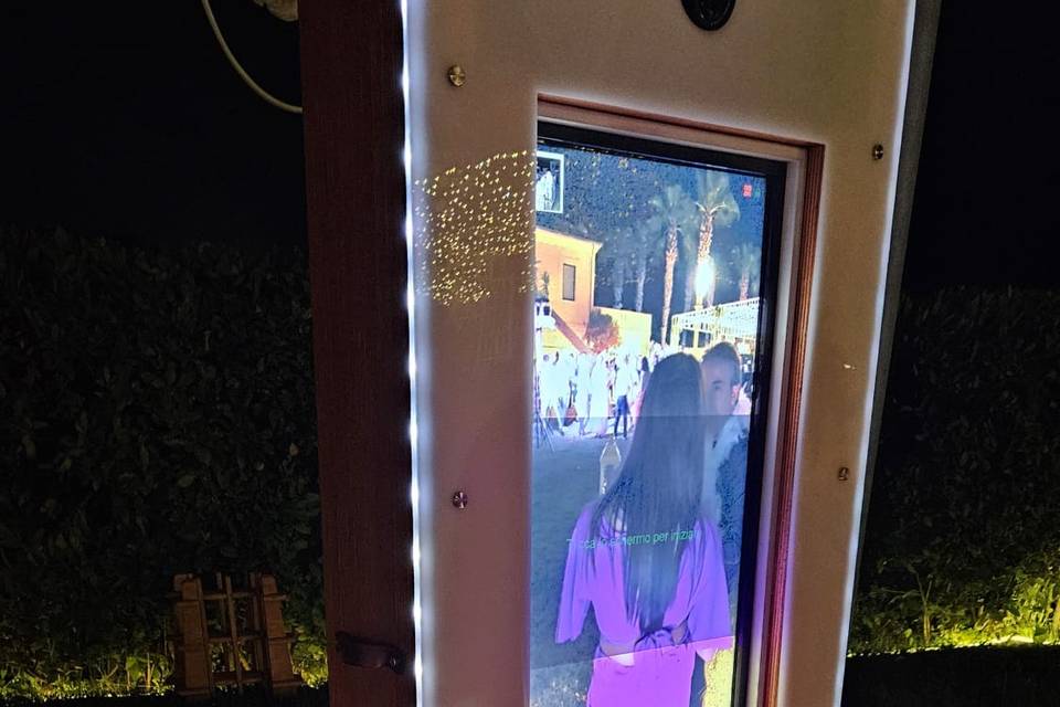 Selfie Booth elegante Abruzzo