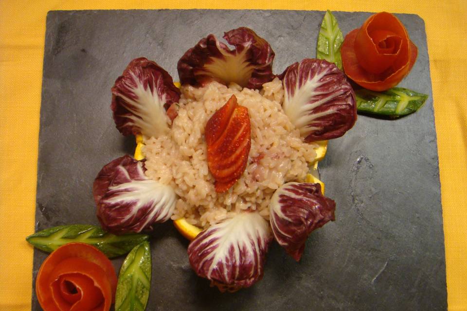 Risotto al radicchio