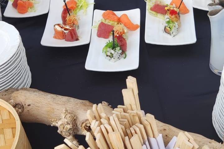Sushi per un wedding