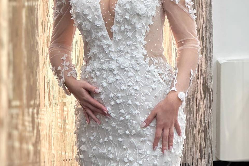 Sposa capelli ricci