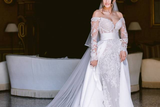 La sposa in Villa