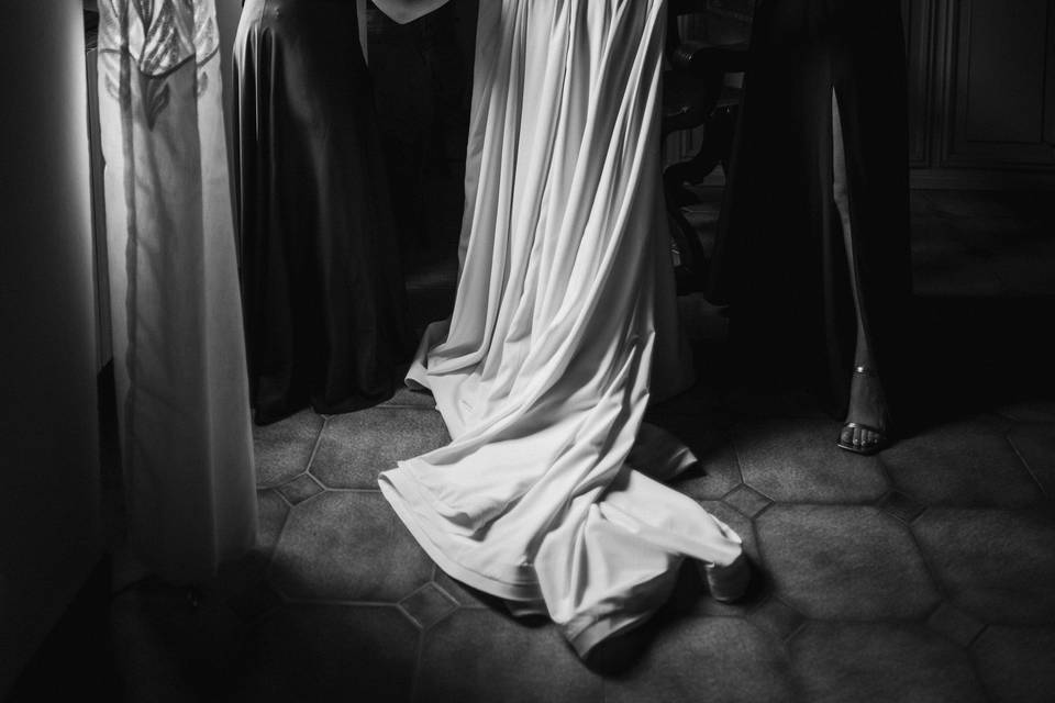 Preparazione sposa