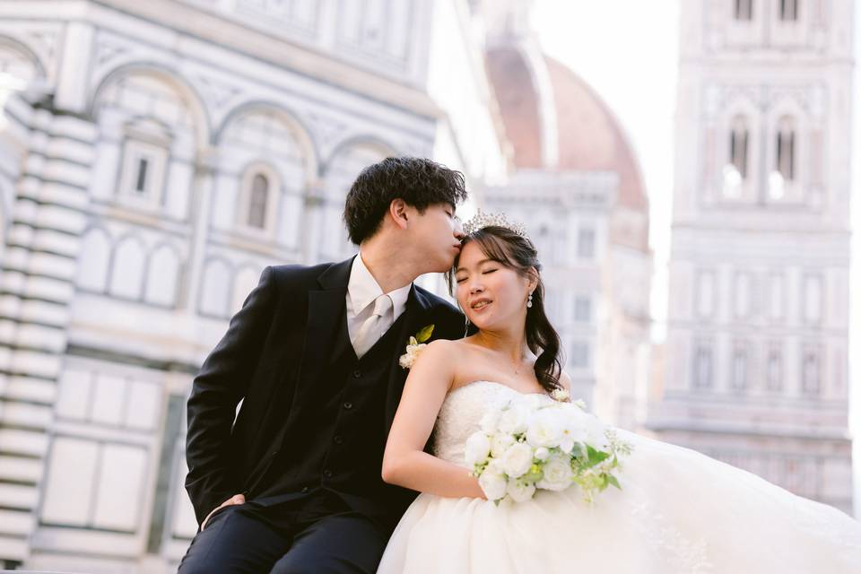 Ritratti sposi a Firenze