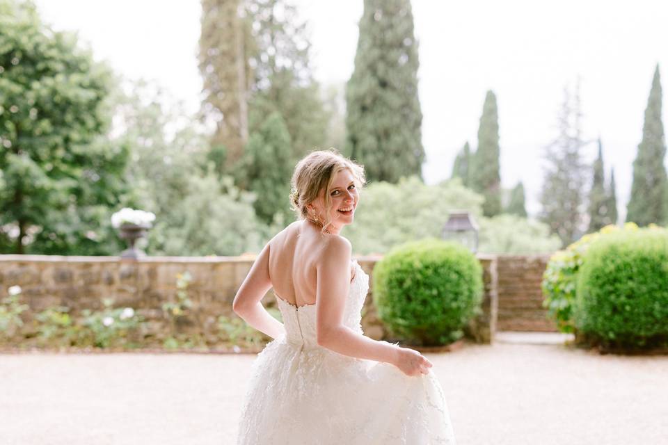 Sposa a Villa le Fontanelle