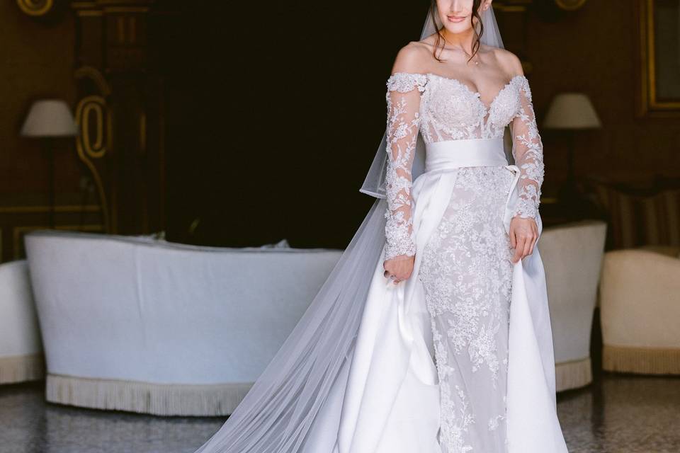La sposa in Villa