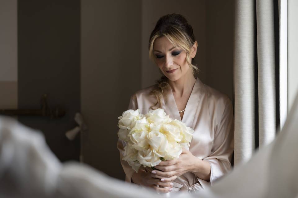 Preparazione sposa