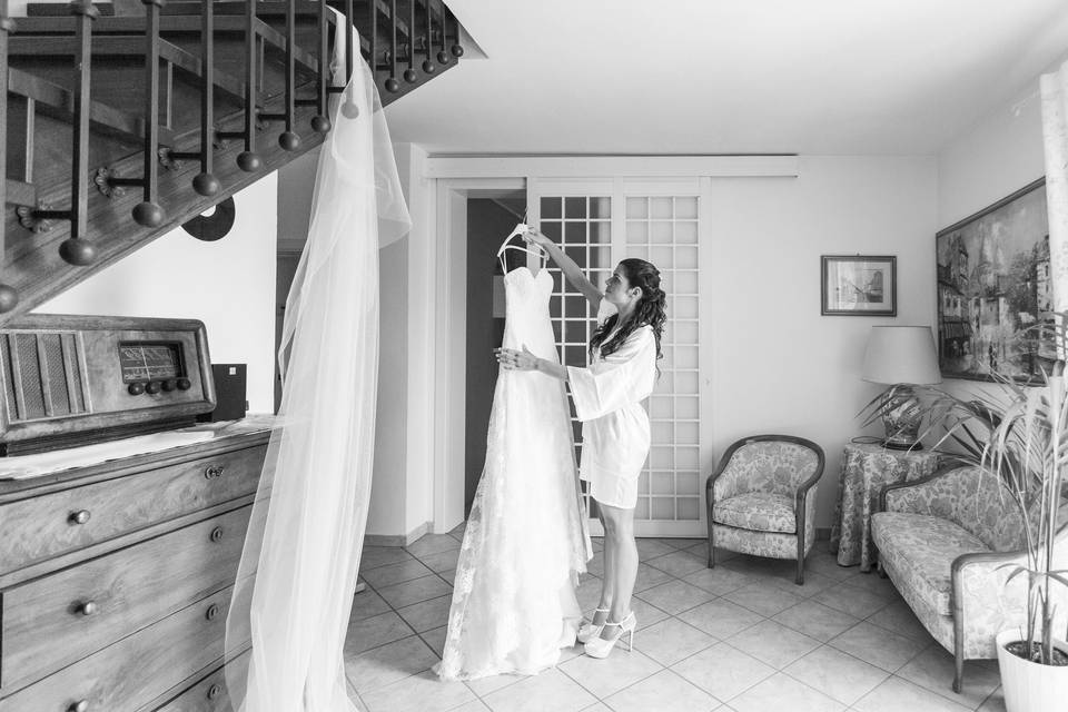 Preparazione sposa