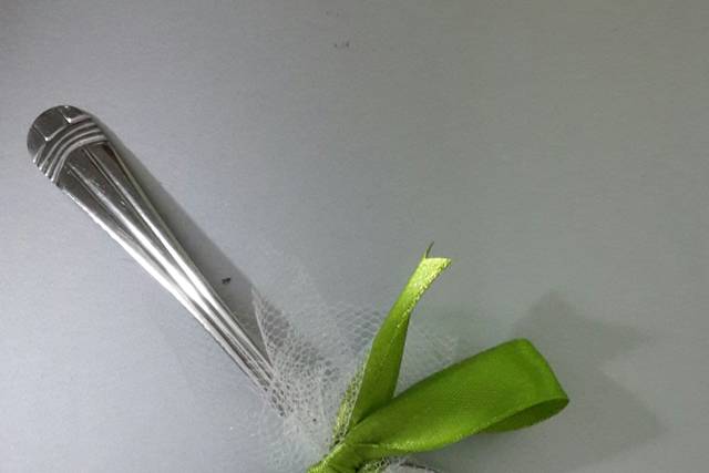 Cucchiaino segnaposto verde