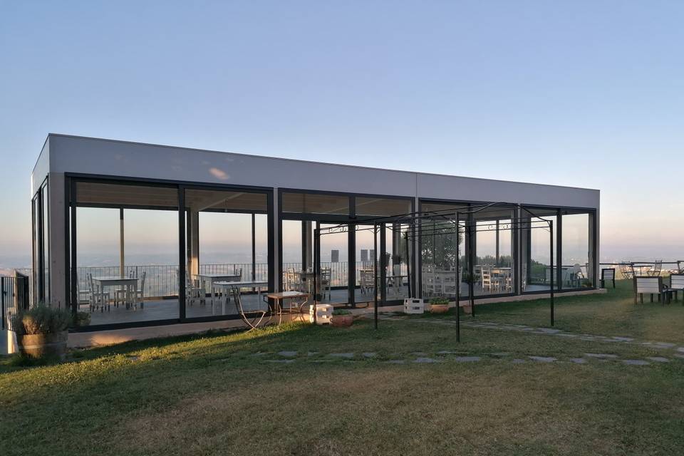 La terrazza panoramica