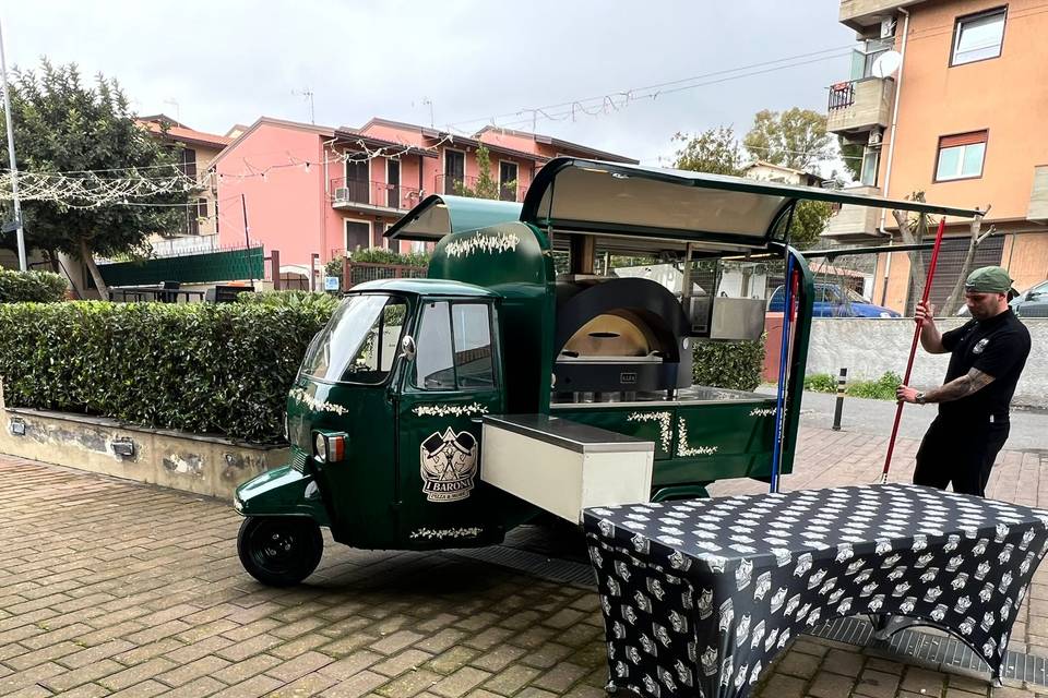 Corner pizza