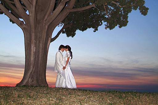 Fotografia sposa Moderna Blu Studio