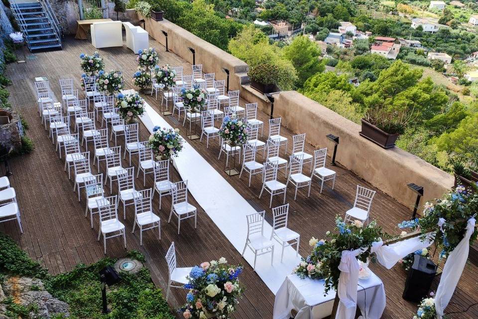 Terrazza del giardino