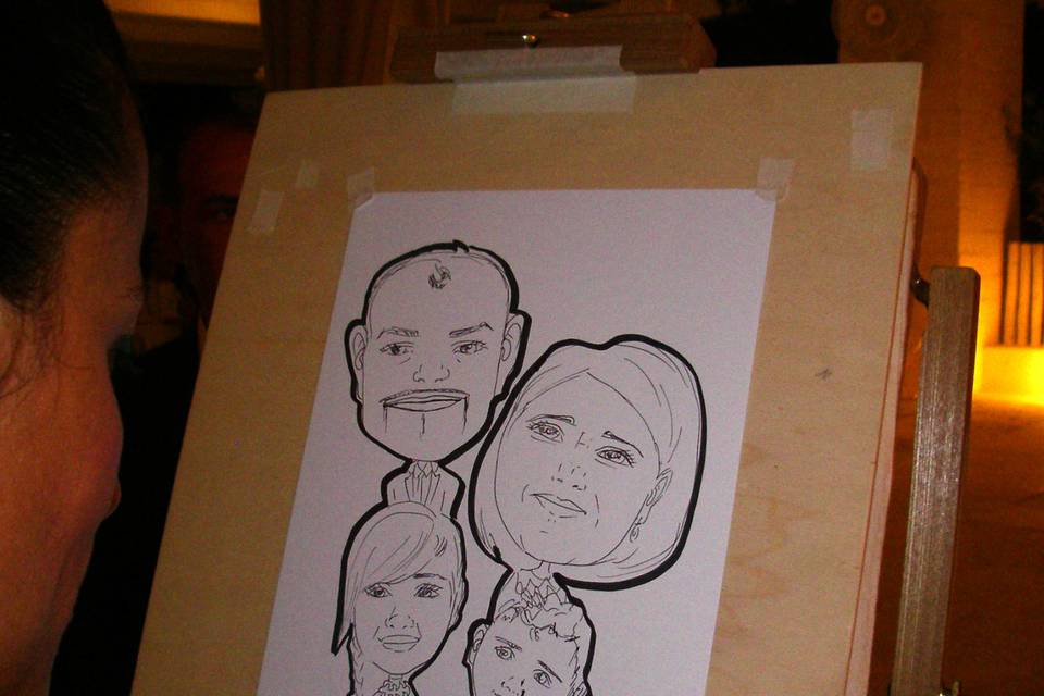 Caricatura in studio