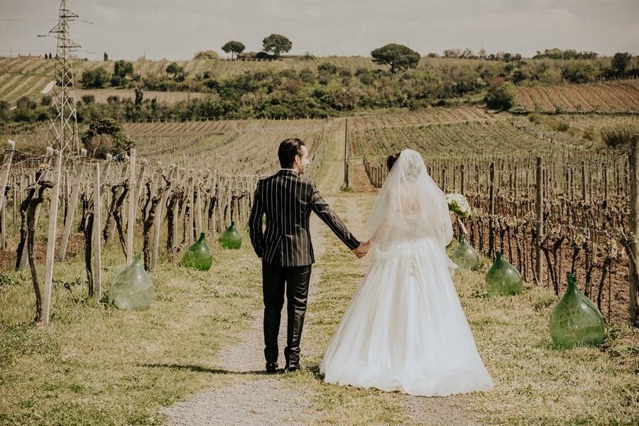 Bride and groom