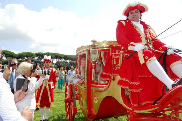 Spose in carrozza