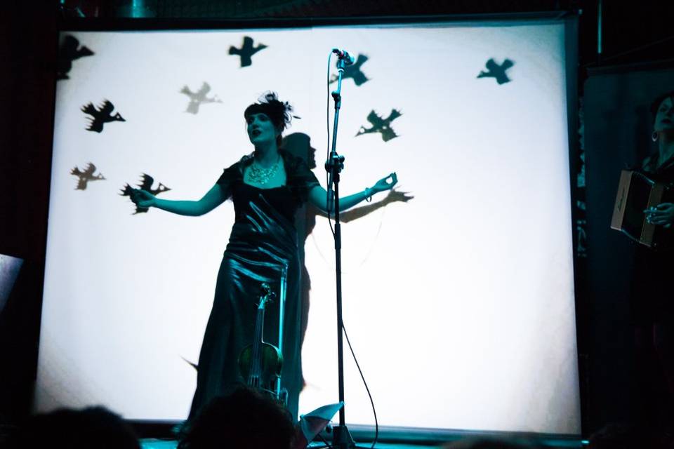 Durante lo spettacolo musicale
