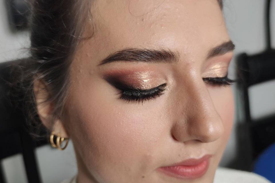 Trucco sposa bold
