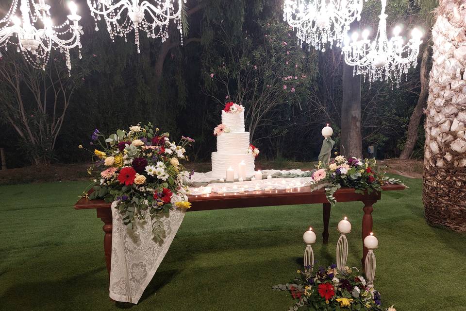 La wedding cake