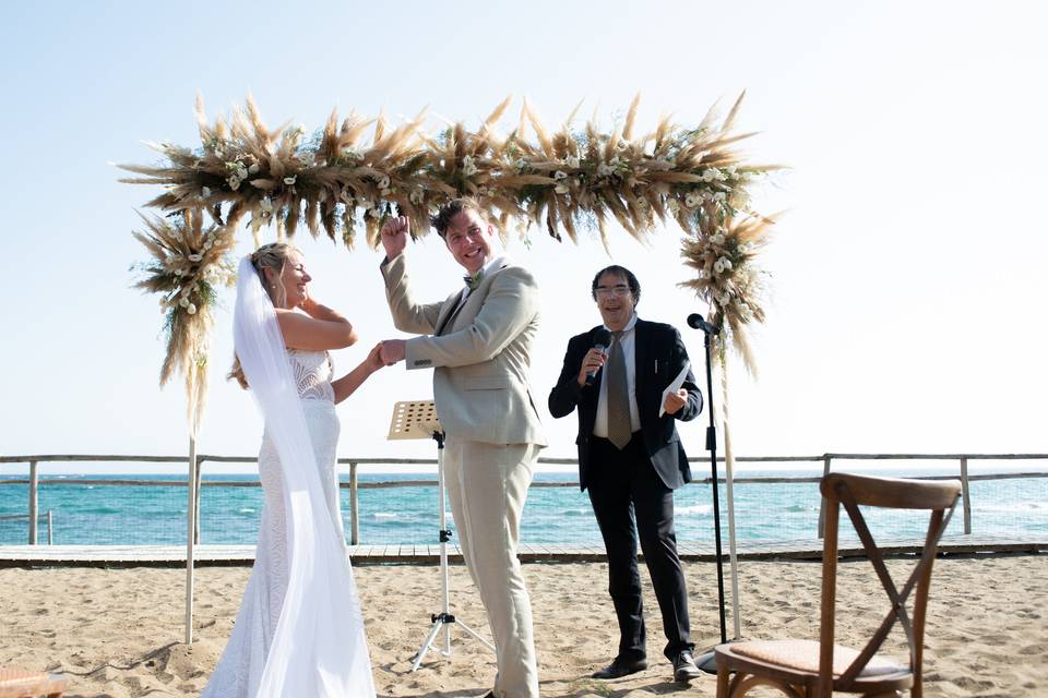 Matrimonio in spiaggia Livorno