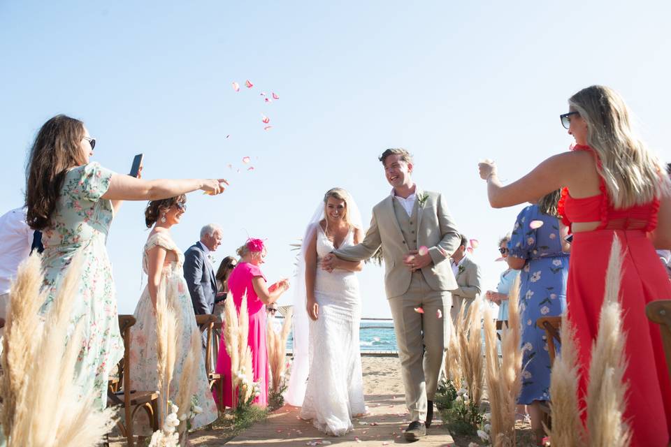 Matrimonio in spiaggia Livorno