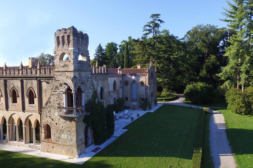 La villa e il parco