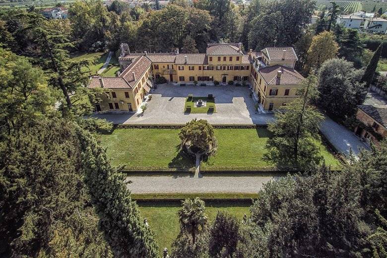 Panoramica della villa