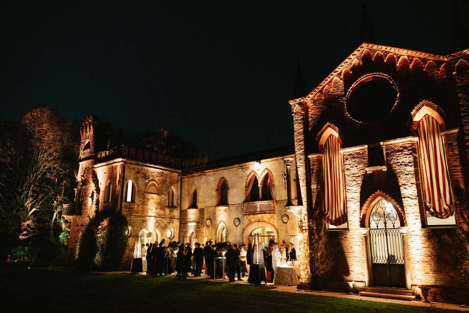 La villa illuminata