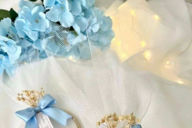Bomboniera Satin Blue