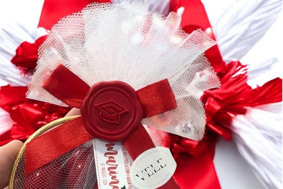 Bomboniera Satin Laurea