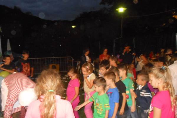 Spettacolino con le bolle