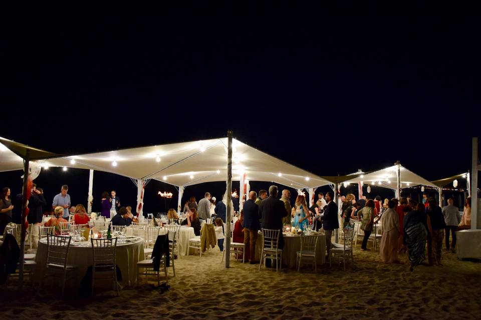 Luci matrimonio spiaggia