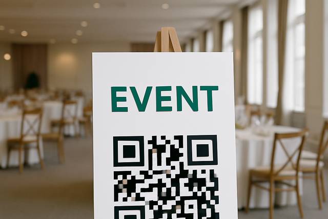 Banner personalizzato qrcode