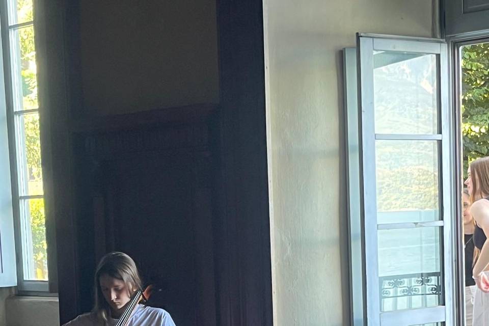 Il violoncello, con le sue not