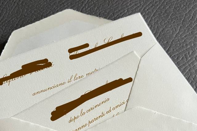 Partecipazioni nozze