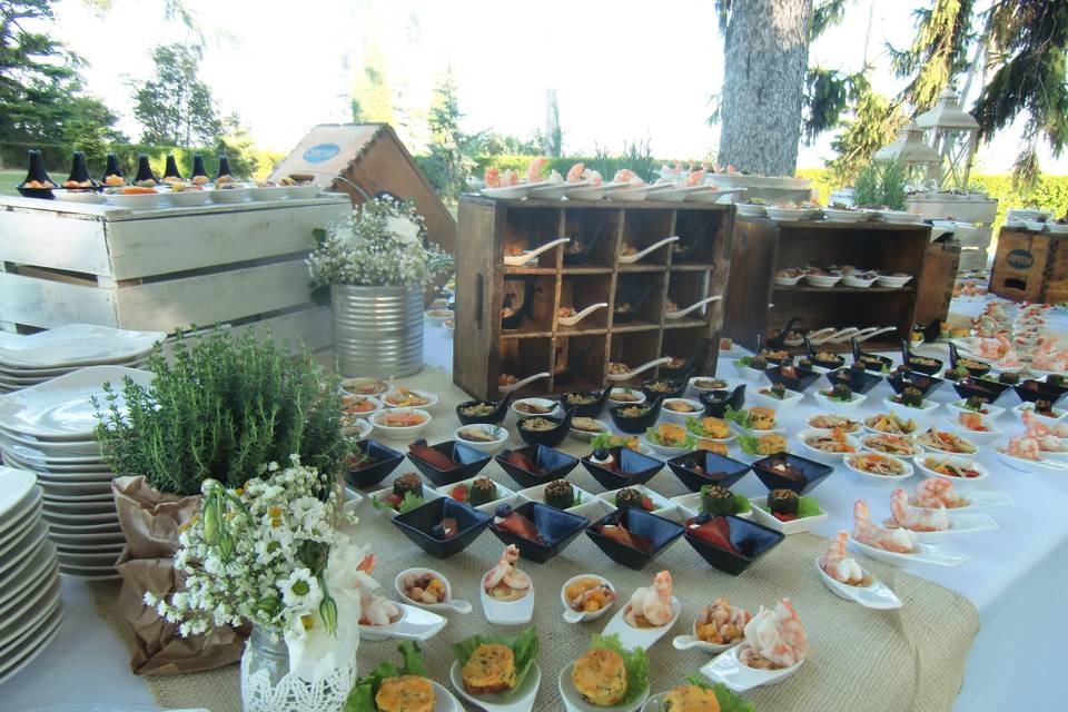 Buffet rustico provenzale