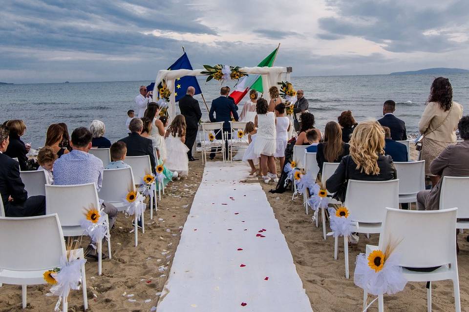 Matrimonio sulla spiaggia