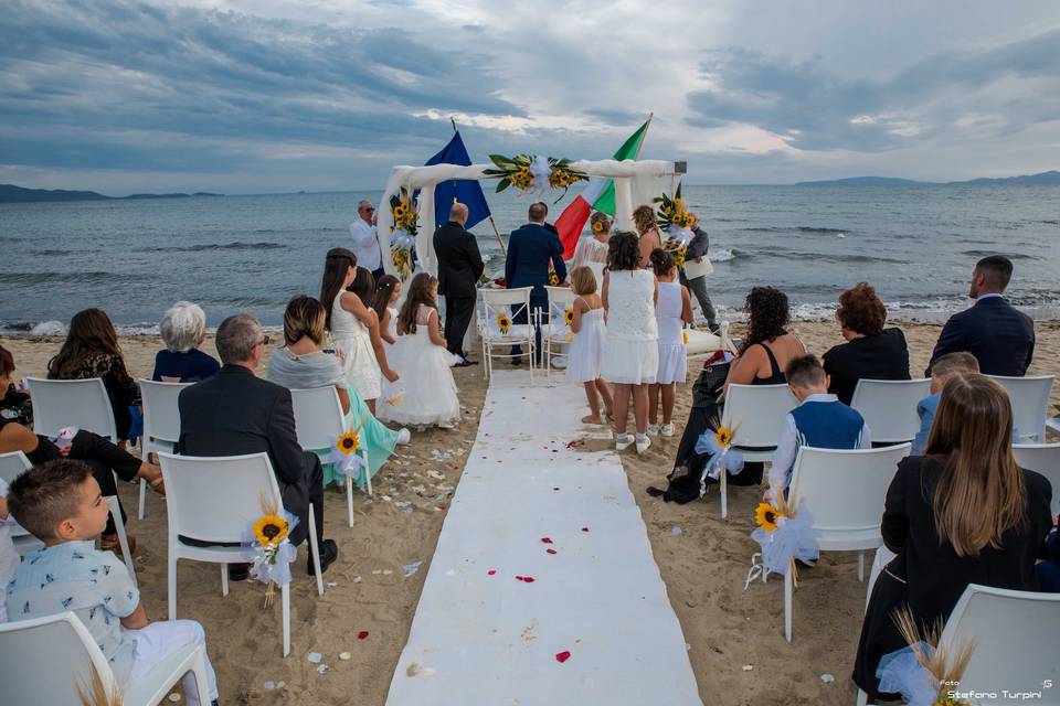 Matrimonio sulla spiaggia