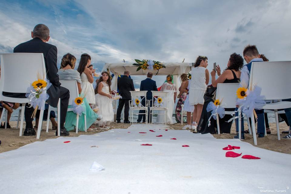 Matrimonio sulla spiaggia