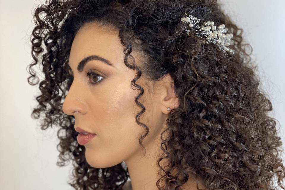 Curly hair bride- Norma J