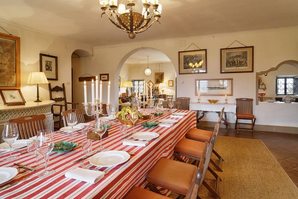 Sala da pranzo piano terra