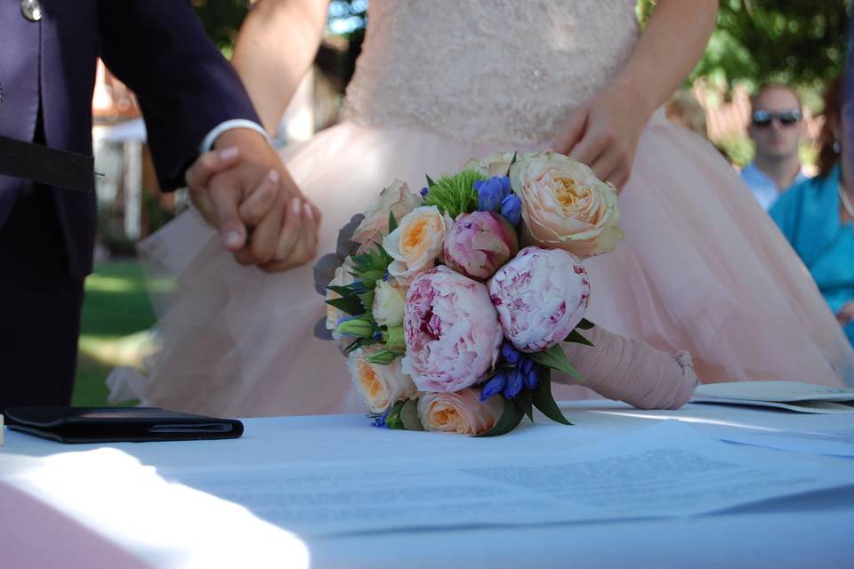 Un si all'aria aperta- bouquet