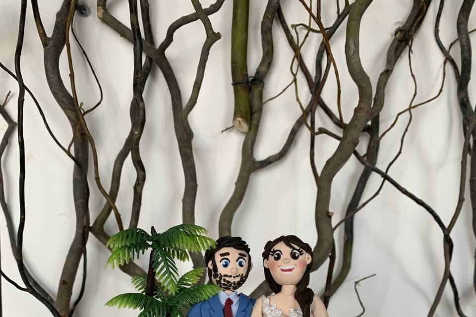 Cake toppers by B