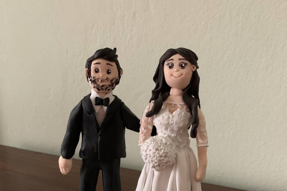 Cake toppers by B