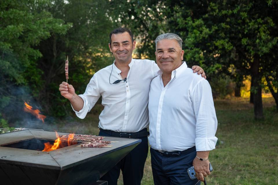 Corner: arrosticini nel BBQ