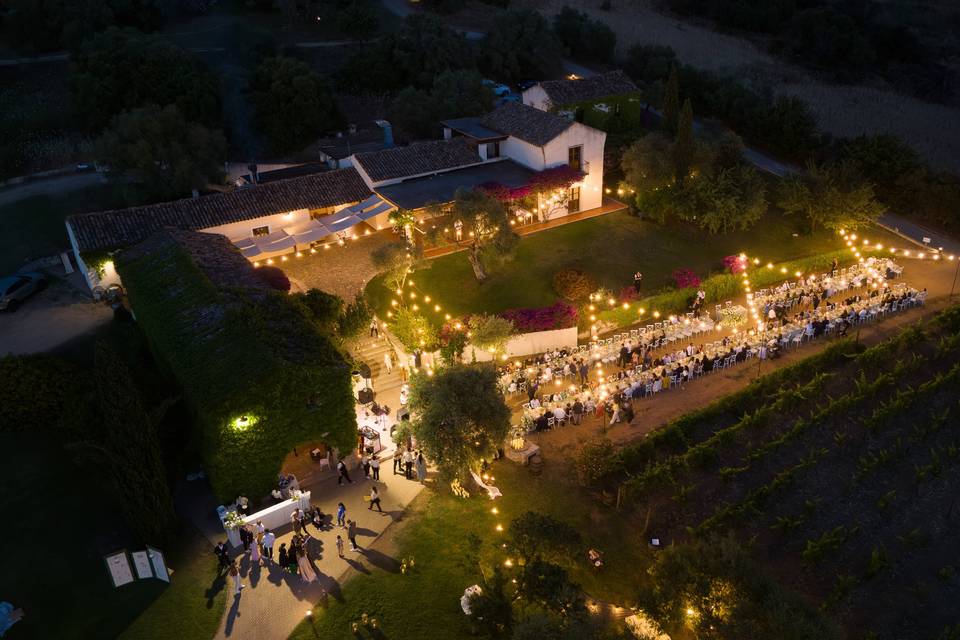 Cena sotto le stelle accanto v