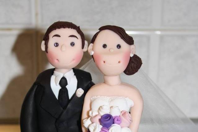 Cake toppers by B