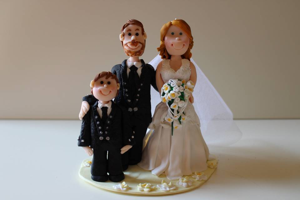 Cake toppers by B