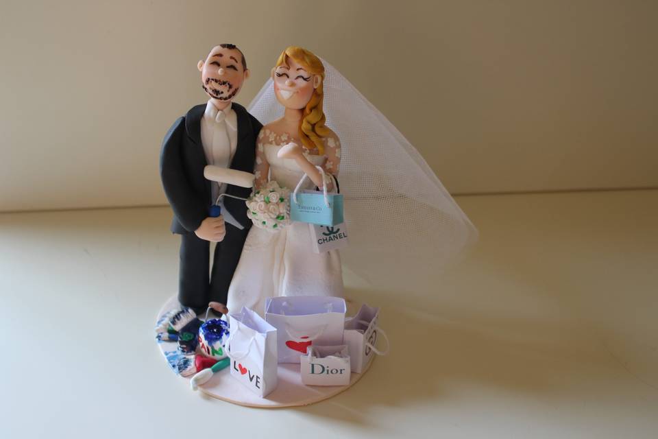 Cake toppers by B