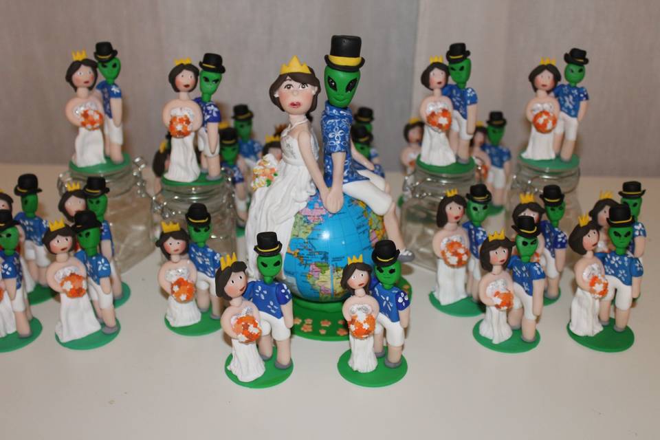 Cake topper e bomboniere